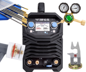 Zestaw TIG Aluminium 200A + soczewka Quartz 2,4