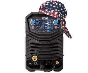 Zestaw Easy MIG 225 SPARTUS 220A z uchwytem MB15 3m + chusta spawalnicza