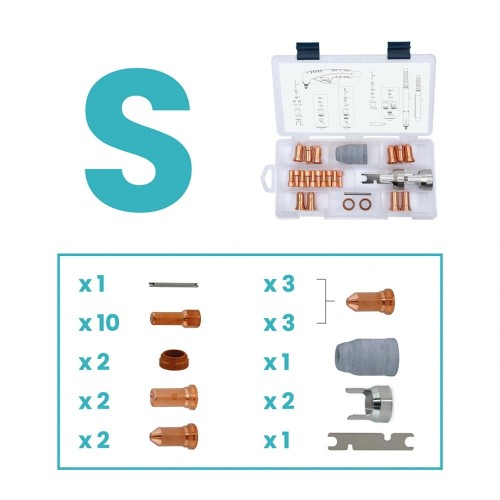 CUT BOX do uchwytu plazmowego SP100 z dyszą 30-70A