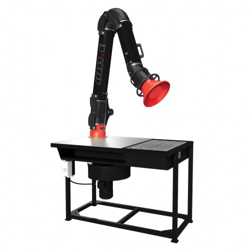 Stół spawalniczy z odciągiem