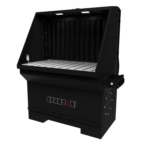 Stanowisko szlifierskie z odciągiem dolnym i tylnym