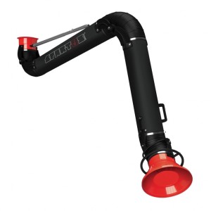 Samonośne ramię odciągowe Vortex model wiszący fi 160mm, zasięg 3 m, ssawka 315 mm standard