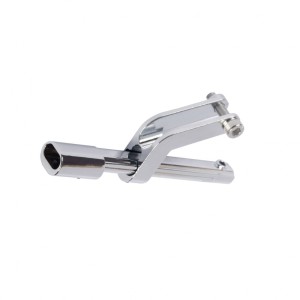 Wspornik głowicy laserowej do prowadnika drutu podwójnego