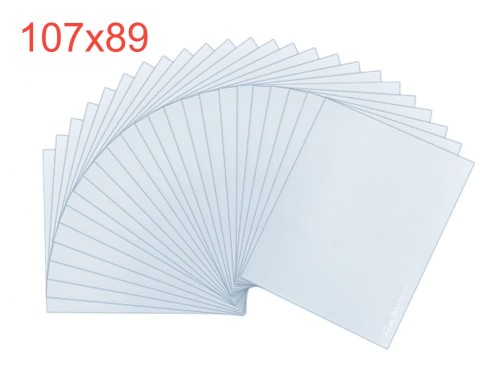 Szybka zewnętrzna 89×107 mm do przyłbicy FOX