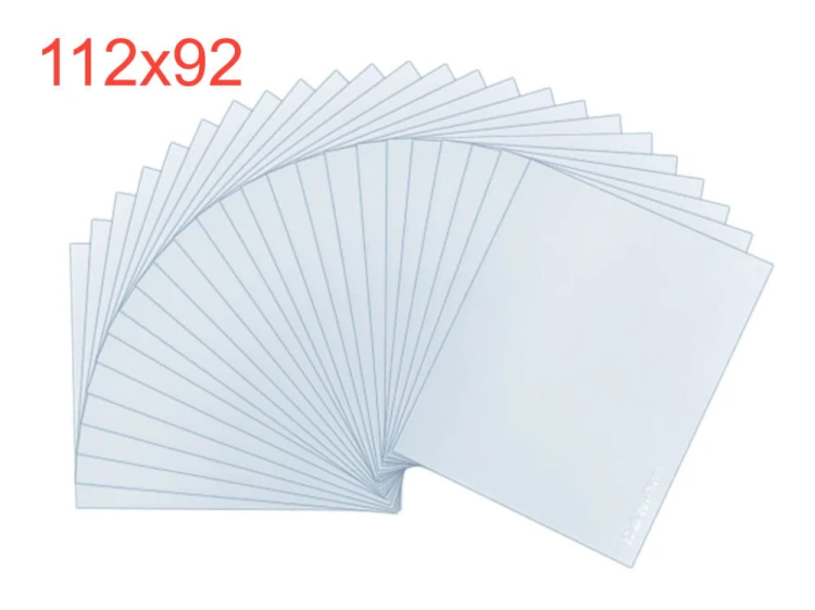 Osłona z poliwęglanu 92×112 mm do przyłbicy 082-92-112 0