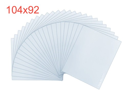 Osłona z poliwęglanu 92×104 mm do przyłbicy 082-92-104 0