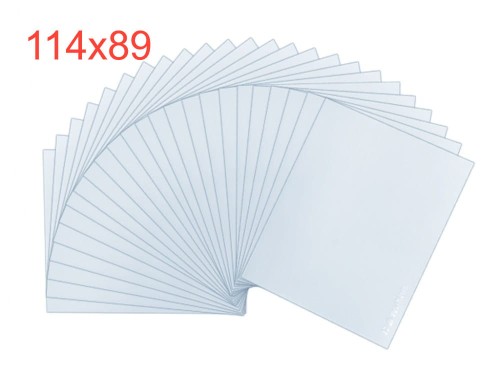 Osłona z poliwęglanu 89×114 mm do przyłbicy 082-89-114 0