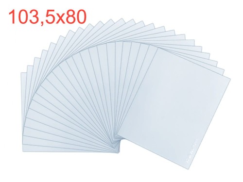 Szybka wewnętrzna 80 × 103,5 mm do przyłbicy