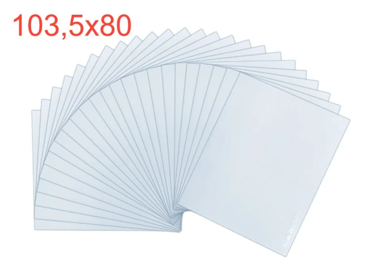 Szybka wewnętrzna 80 × 103,5 mm do przyłbicy