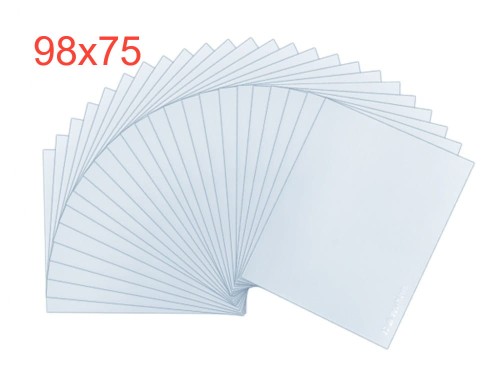 Osłona z poliwęglanu 75×98 mm do przyłbicy 082-75-098 0