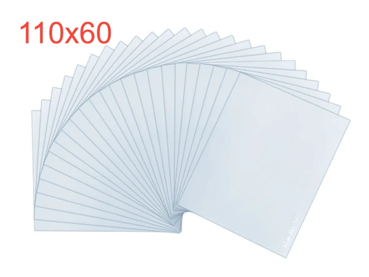 Osłona z poliwęglanu 60×110 mm do przyłbicy 082-60-110 0