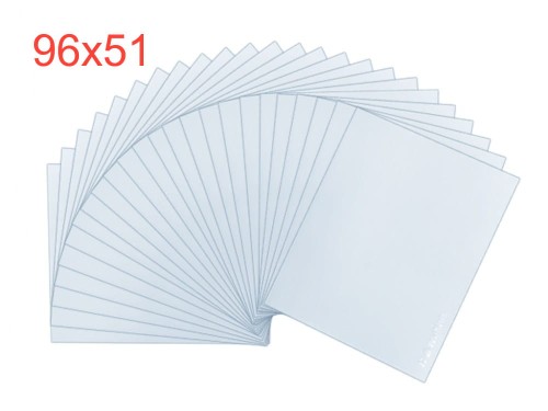 Osłona z poliwęglanu 50×100 mm do przyłbicy 082-51-096 0