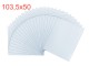 Osłona z poliwęglanu 50 × 103,5 mm do przyłbicy (wewnętrzna)