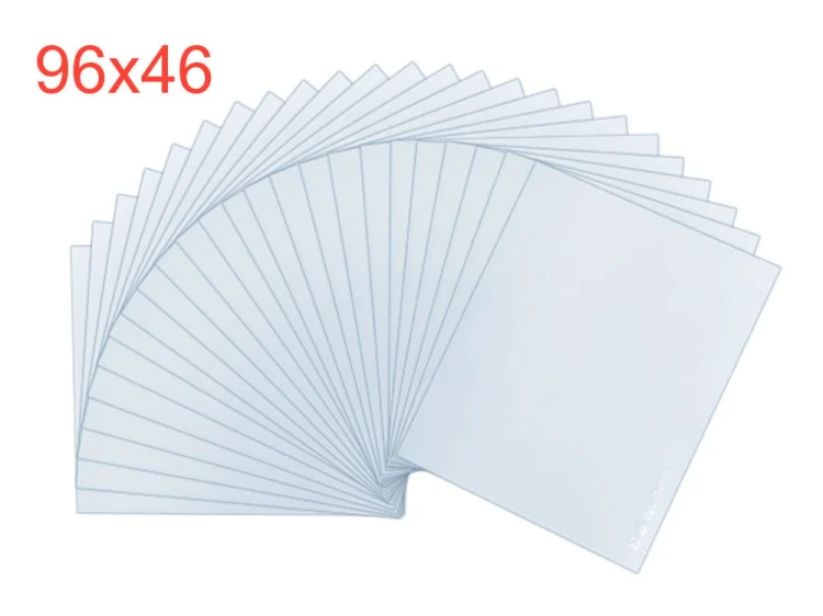 Osłona z poliwęglanu 46×96 mm do przyłbicy 082-46-096 0