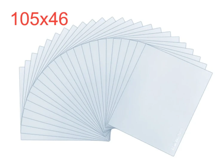 Osłona z poliwęglanu 46×105 mm do przyłbicy 082-46-105 0