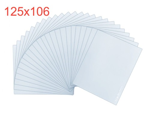 Osłona z poliwęglanu 125×106 mm do przyłbicy 082-125-106 0