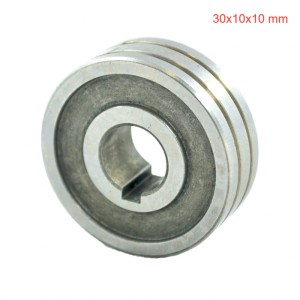 Rolka do podajnika drutu 0,8-1,0 30x10x10 mm