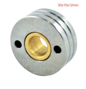 Rolka do podajnika drutu 0,6 - 0,8 mm fi30 do migomatu 30x10x12mm