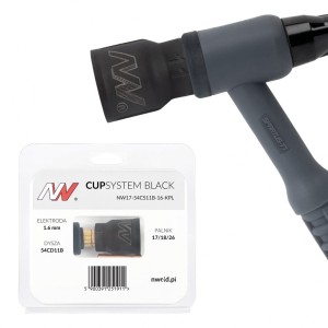 CUPSYSTEM Black PROCUP TIG 17/18/26 dysza kielich #11 na elektrodę 1,6