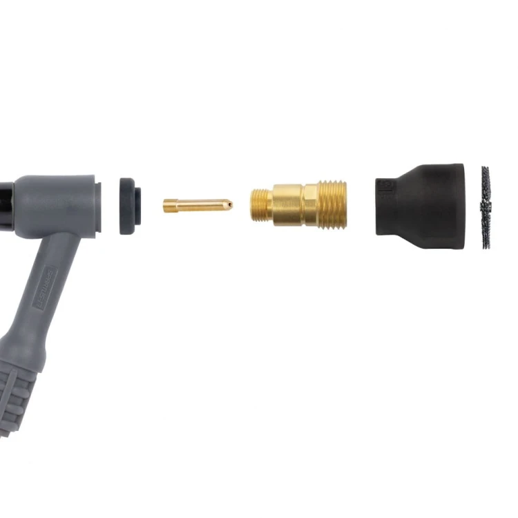 CUPSystem Black zestaw 17/18/26 TIG na elektrodę 1,6 Spartus