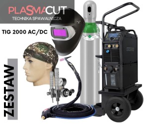 Zestaw TIG do spawania rur, układów wydechowych i blacharki samochodowej
