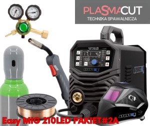 Spartus MIG 210 LED PAKIET ZESTAW #2A