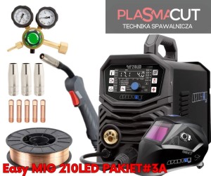 Spartus MIG 210 LED pakiet ZESTAW #3A