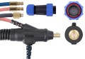 Uchwyt spawalniczy TIG 250R z obrotową główką SP9-90R ProFLEX przyłącze SPARTUS® 4m