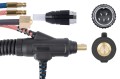 Uchwyt spawalniczy TIG 250R z obrotową główką SP9-90R ProFLEX przyłącze pasuje do EWM® 4 metry