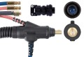 Uchwyt spawalniczy TIG 18SC ProFLEX przyłącze pasuje do ESAB® 4 metry