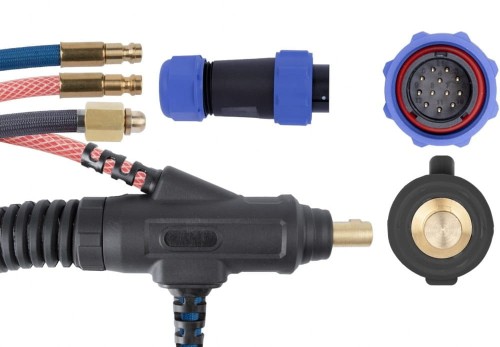 Uchwyt spawalniczy TIG 18 ProFLEX przyłącze SPARTUS® 4 metry