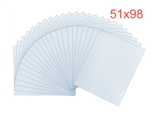 Osłona z poliwęglanu 51×98 mm wewnętrzna do przyłbicy Spartus Ultra VX27