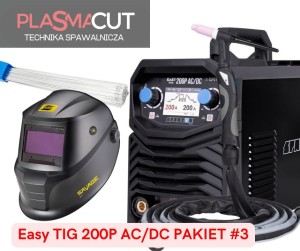 Spartus TIG 200P AC/DC z pulsem ZESTAW#3