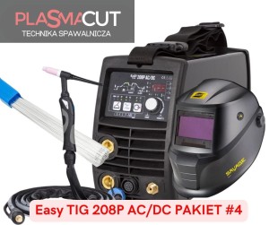 Spartus Easy TIG 208P AC/DC z pulsem full pakiet ZESTAW#4