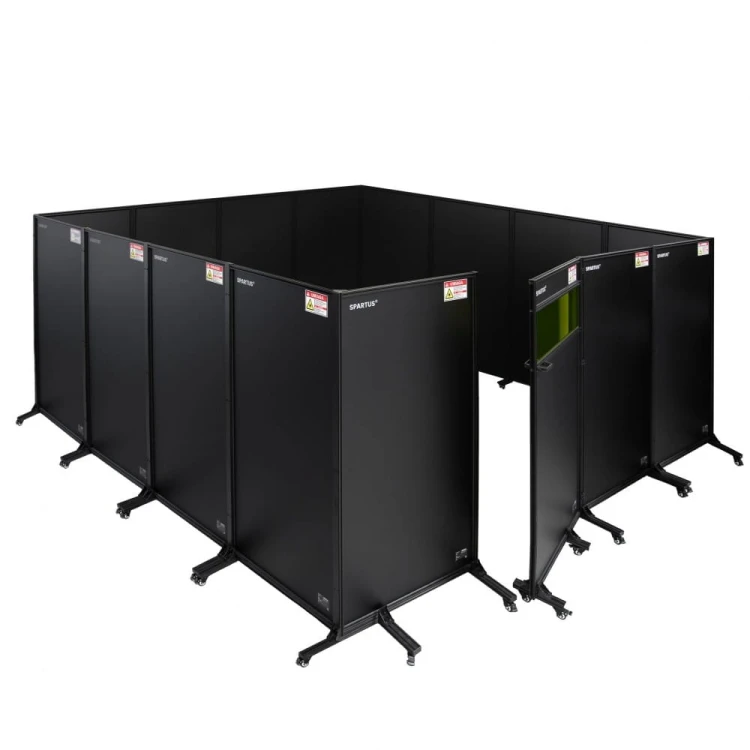 Zabudowa stanowiska do spawania laserowego 4460x4400 mm