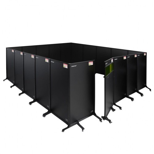 Zabudowa stanowiska do spawania laserowego 5560x5500 mm