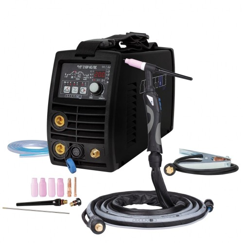 Spawarka EasyTIG 210P AC/DC Spartus uchwyt SPE17 4 metry pakiet
