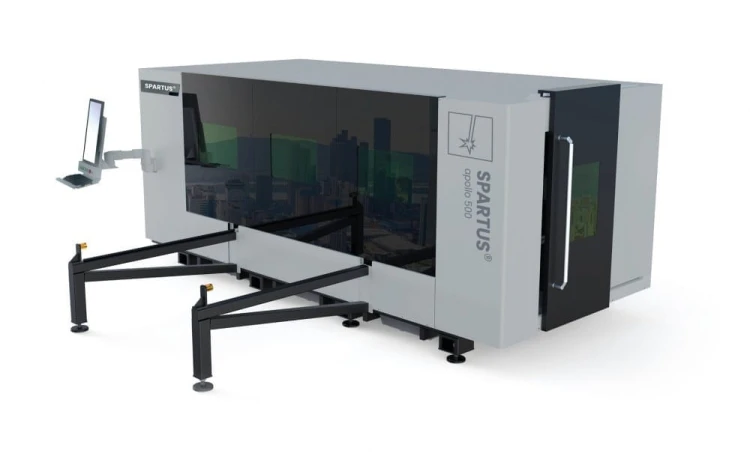Wycinarka laserowa 3000W Spartus Apollo 500 - nowoczesne cięcie laserowe blach do masowej produkcji