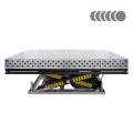 Stół spawalniczy ze stali S355J2+N 3000 x 1500 z regulacją wysokości nożycowy Spartus system otworów 28 mm