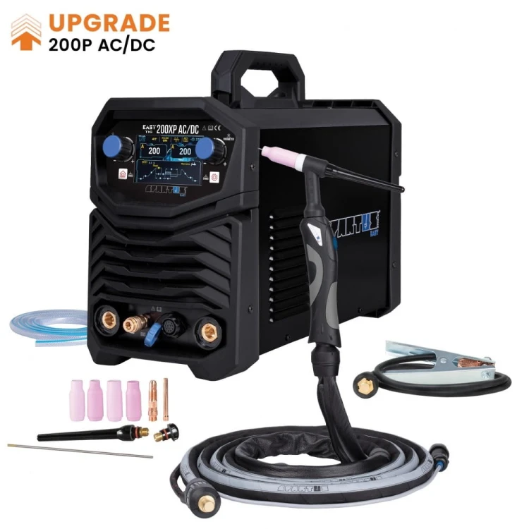 Spawarka EasyTIG 200XP AC/DC w pakiecie z uchwytem mini SPE 17 - 4 m SPARTUS