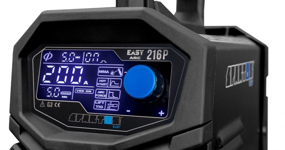 wyświetlacz w spawarce EasyARC 216P
