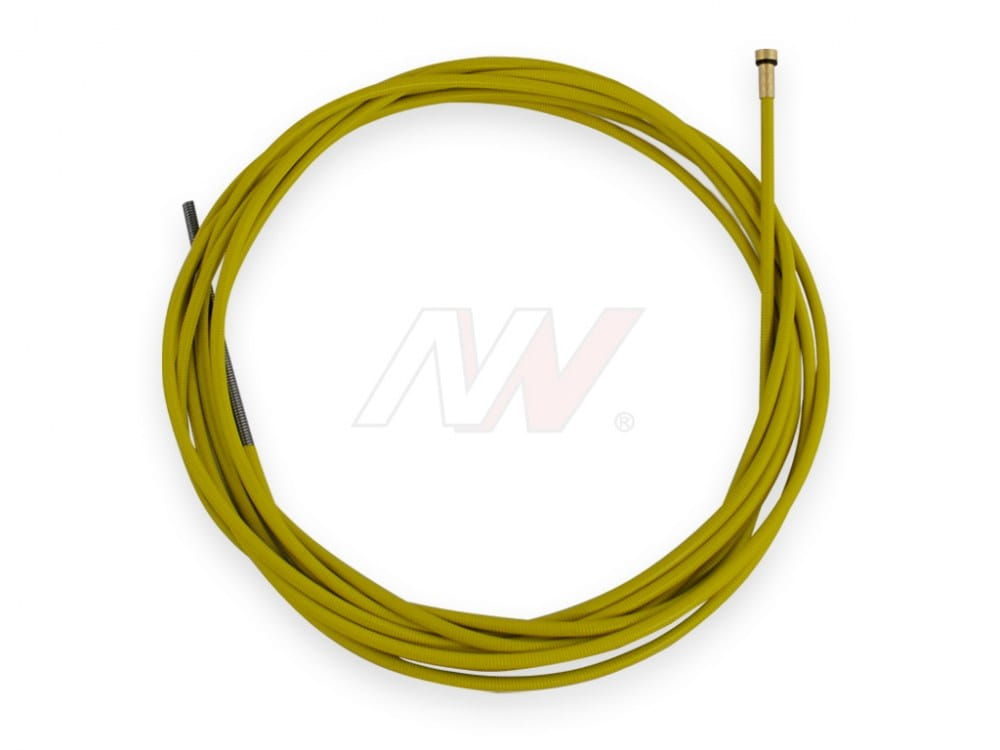 Prowadnik drutu stalowy powlekany żółty zalecany do drutu 1,6mm (mb.)