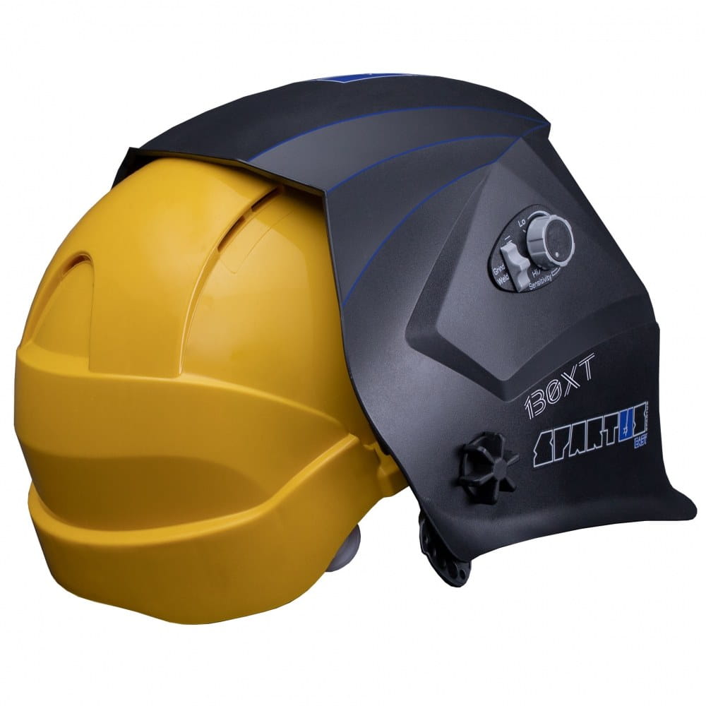 Przyłbica samościemniająca 130XT Spartus z kaskiem