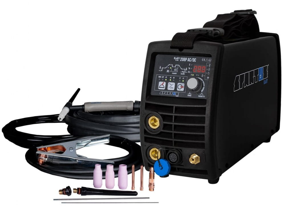 Spawarka EasyTIG 208P AC/DC pakiet z uchwytem 17/4m