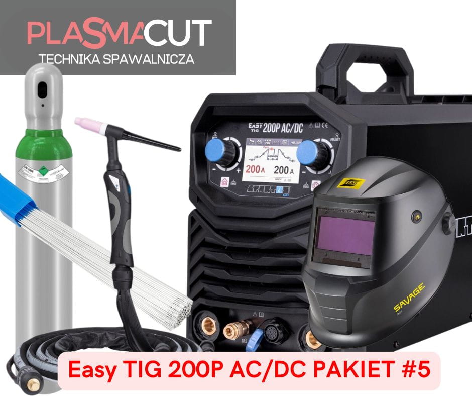 Zestaw spawalniczy 200P z pulsem do spawania aluminium 