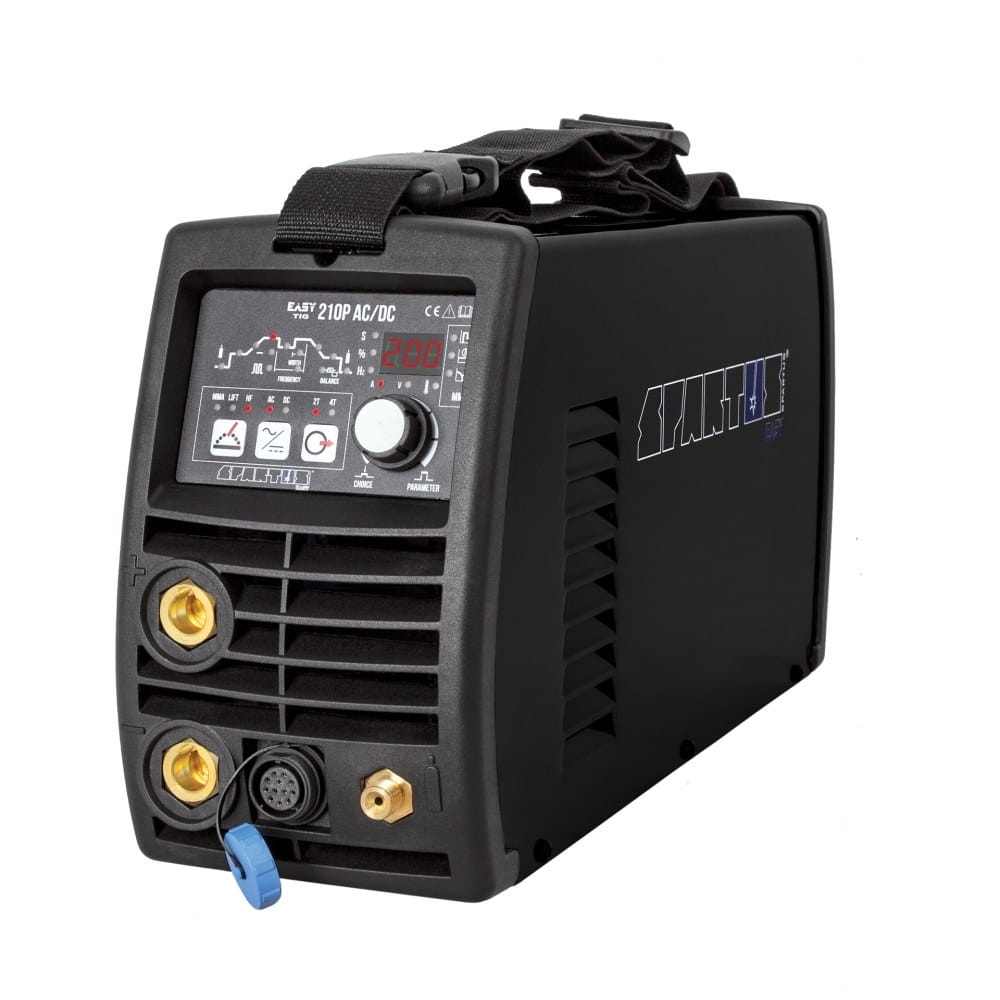 Spawarka EasyTIG 210P AC/DC Spartus z uchwytami