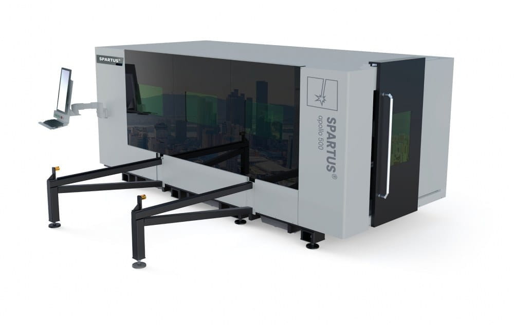 Wycinarka laserowa światłowodowa 3kW Spartus